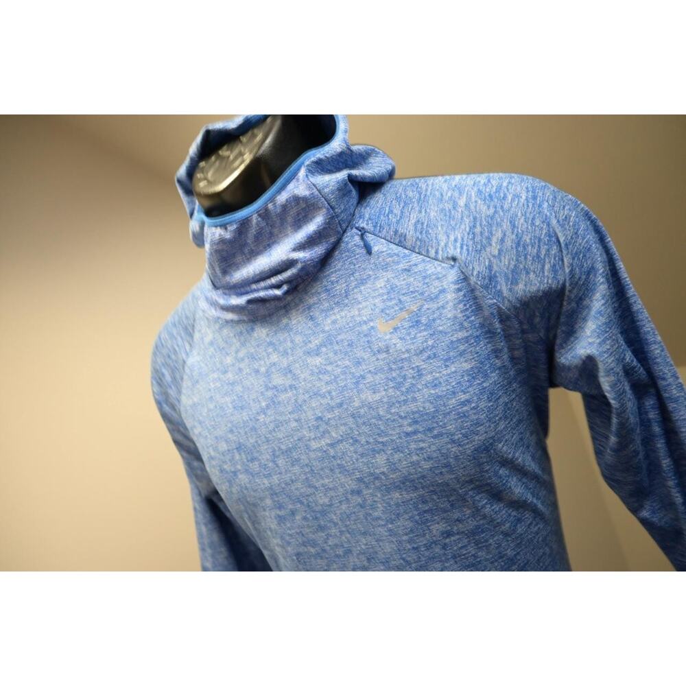 Nike Running Hoodie Dri Fit Blue Light Weight Athletic Womens Size Medium